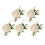 5PCS Wedding Boutonniere Pin Fixed Plastic 2