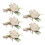 5PCS Wedding Boutonniere Pin Fixed Plastic 5