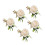 5PCS Wedding Boutonniere Pin Fixed Plastic 3