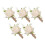 5PCS Wedding Boutonniere Pin Fixed Plastic 6