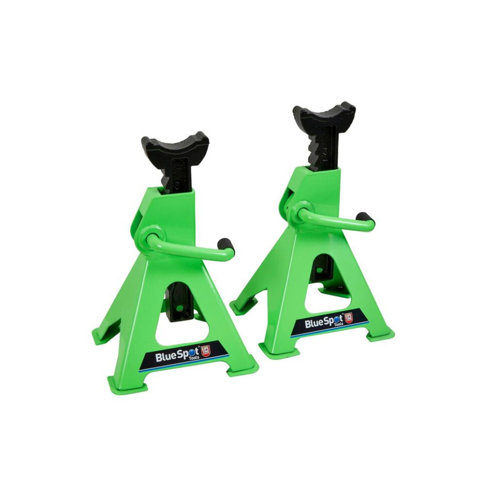 BLUESPOT AXLE STANDS 3 TON 3T PER STAND RATCHET ACTION FIXED AXLE STAND 3T 07993-image-OPC-PK6Y9TZ-NEW