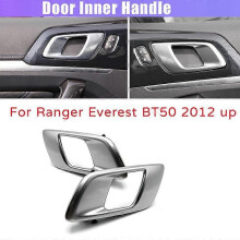Car Interior Door Inner Handle for Ford Ranger 2012- Everest 2015- Mazda BT50 2012- Silver Grey