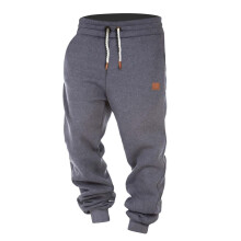 Trainingshose Herren XXL Dunkelgrau Elastischer Bund Jogginghose Mit Kordelzug Sport Hosen Lang Sweathose Baggy Stretch