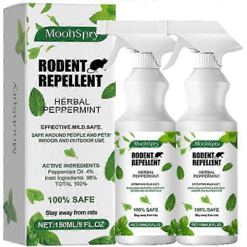 (2pcs) Rat & Mouse Repellent Spray - 250ml Fast Acting Safe Around Petsp