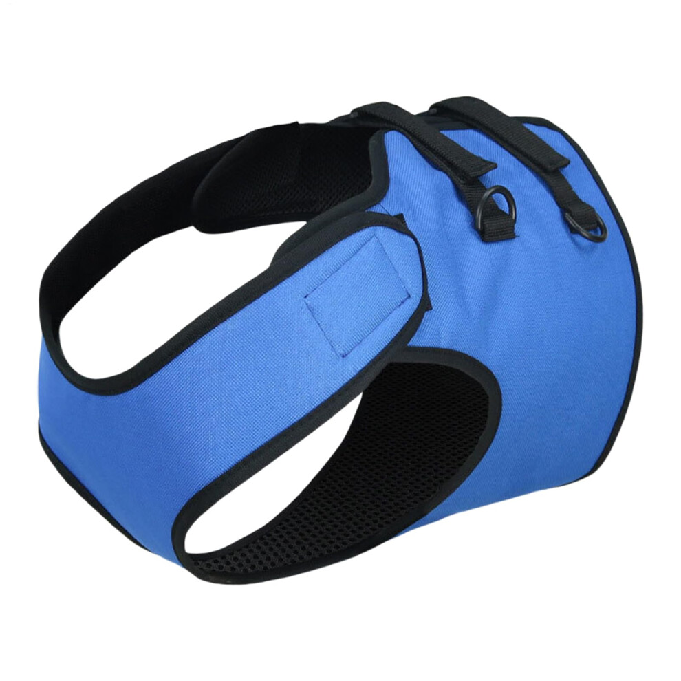 Dog Lift Harness with Front Leg Support Sling, Adjustable 13.78 x 16.54 Inch Oxford Fabric for Puppy Walking and Stair Assistance