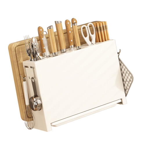 Kitchen Knife Drying Holder Integrated Chopsticks 1