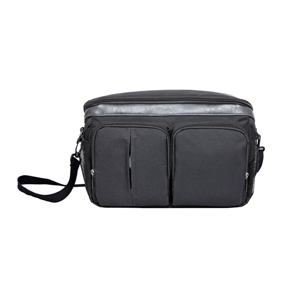 Baby Stroller Diaper Bag Large Capacity Multi Black