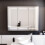 NES Home Nes Home 900mm LED 2 Doors White Bathroom Mirror Cabinet Battery Powered 2
