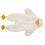 Baby Onesie White Goose Cute Style Warm Practical 2