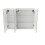 NES Home Nes Home 900mm LED 2 Doors White Bathroom Mirror Cabinet Battery Powered 7