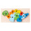 6Pcs Wooden Animal Matching 3D Puzzle Educational 13