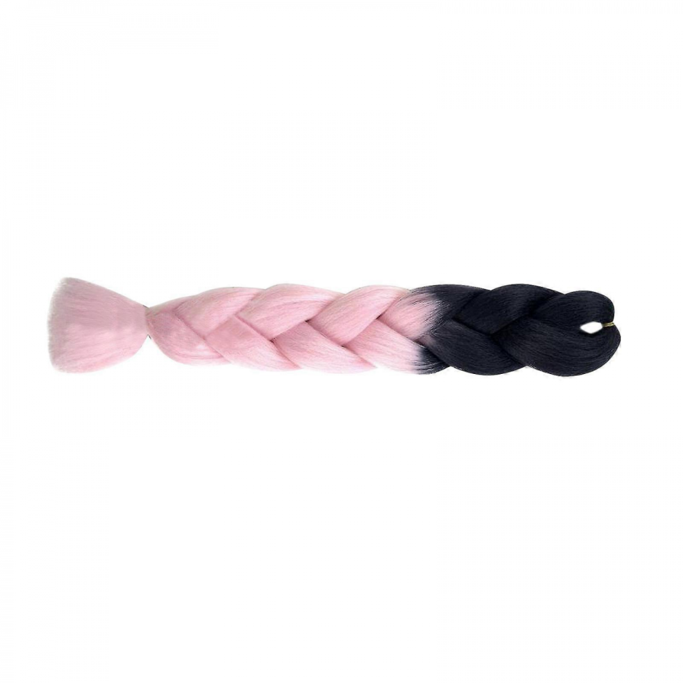 Unisex African Dirty Braid Color Gradient Color Chemical Fiber Braid Wig