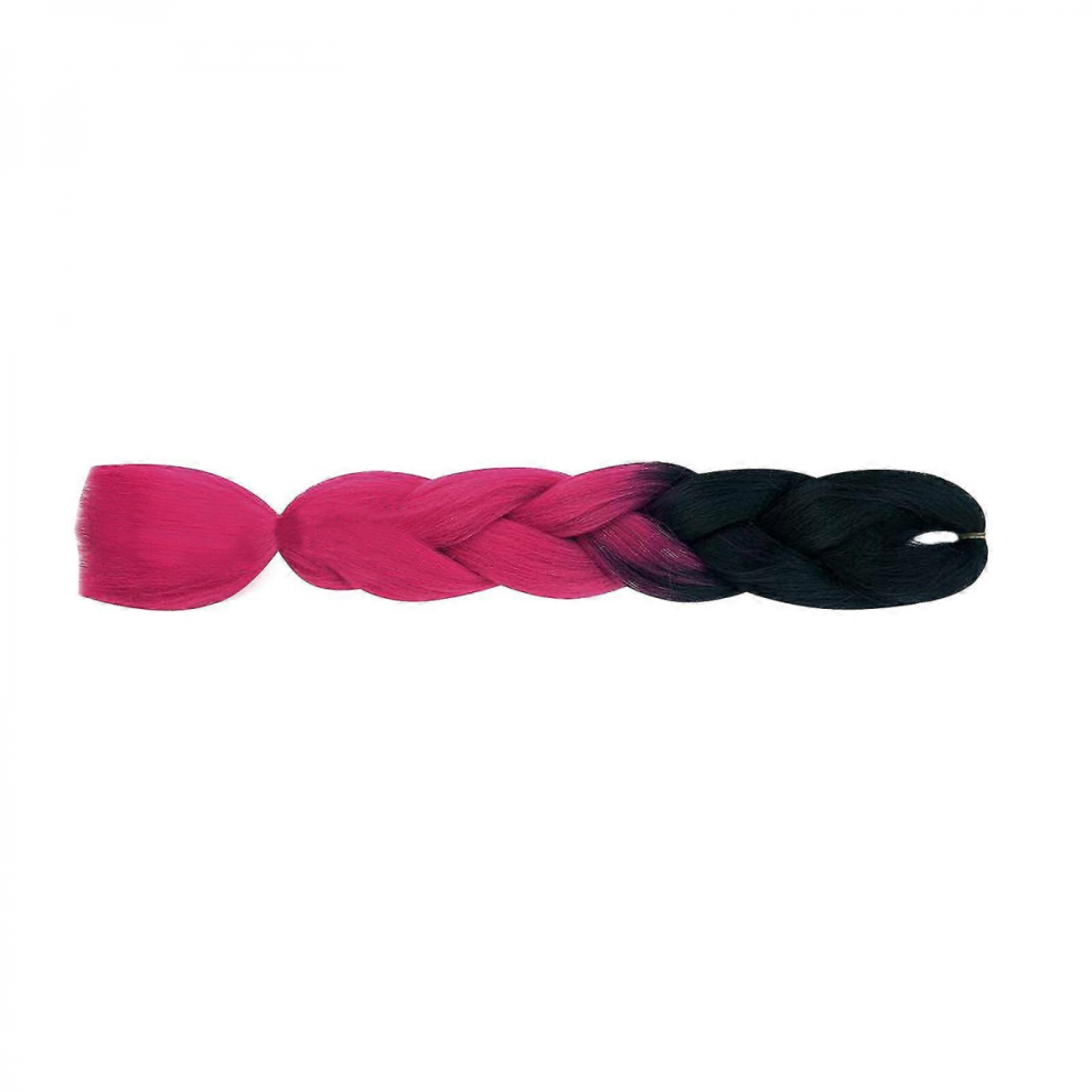 Unisex African Dirty Braid Color Gradient Color Chemical Fiber Braid Wig