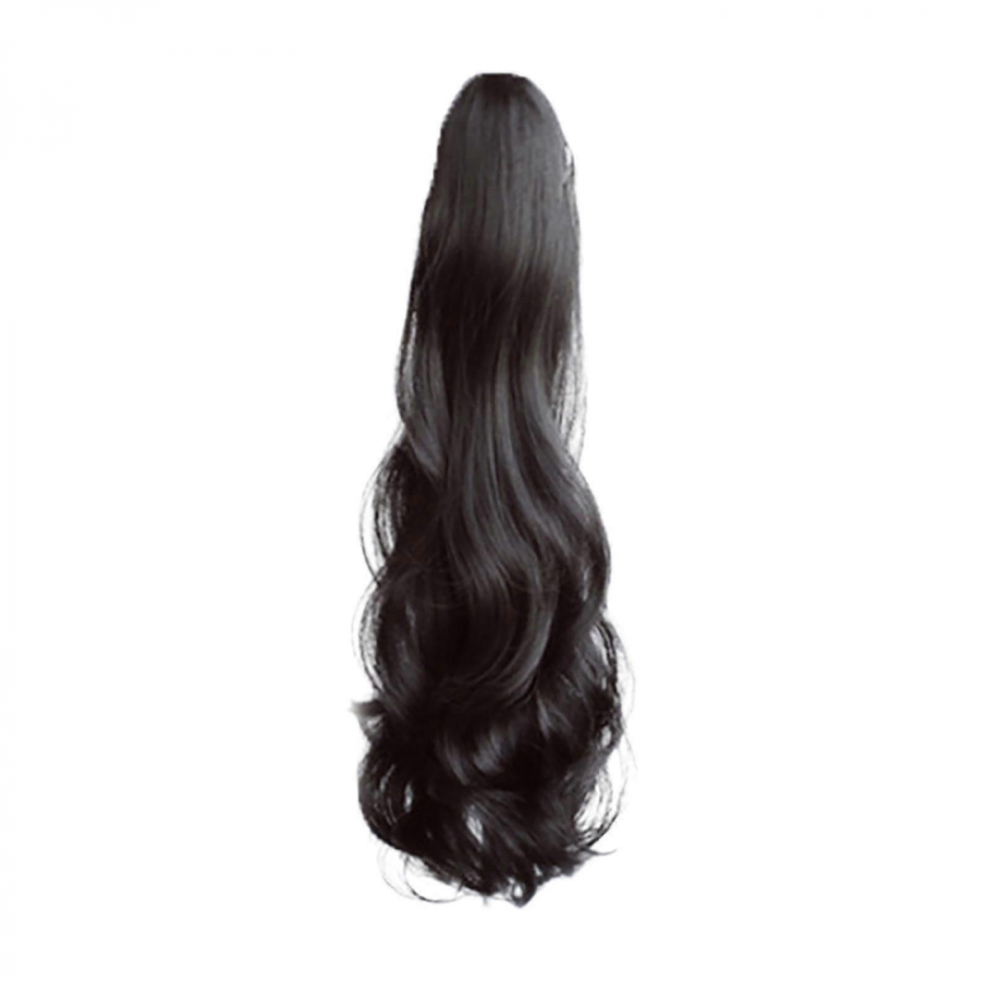 4 Types Of Women's Horsetail Wig Clip Wavy Long Fiber Horsetail Wig
