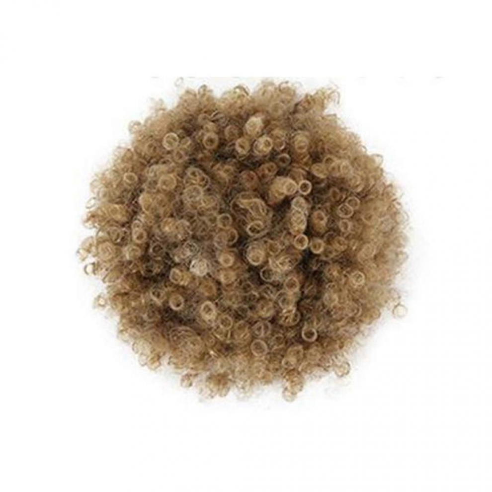 Unisex Fashion Pretty Woman Girl Ponytail Holder Hairpiece Afro Puff Wig Hair Ring Bun