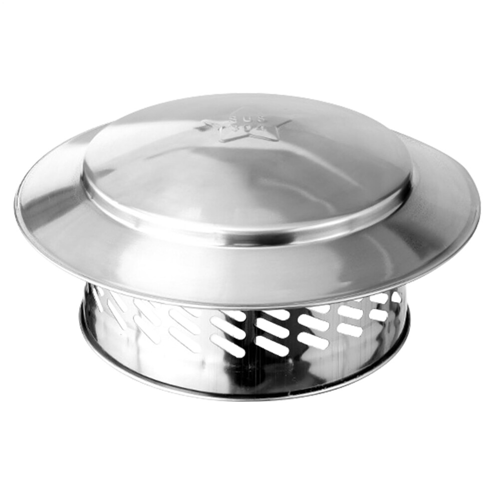 Rain Hood Stainless Steel Chimney Hood Round Rain Hat Chimney Cover 80/100/160/200Mm Fine Mesh Chimney Cover 6038364884435