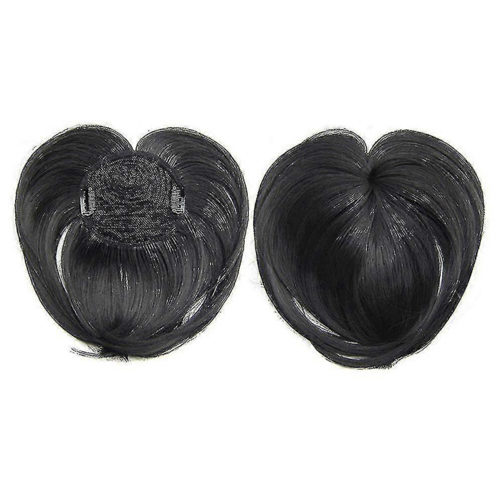 Clip-on Hair Topper Heat Resistant Fiber Hair Extension Wig Hairpiece For Women