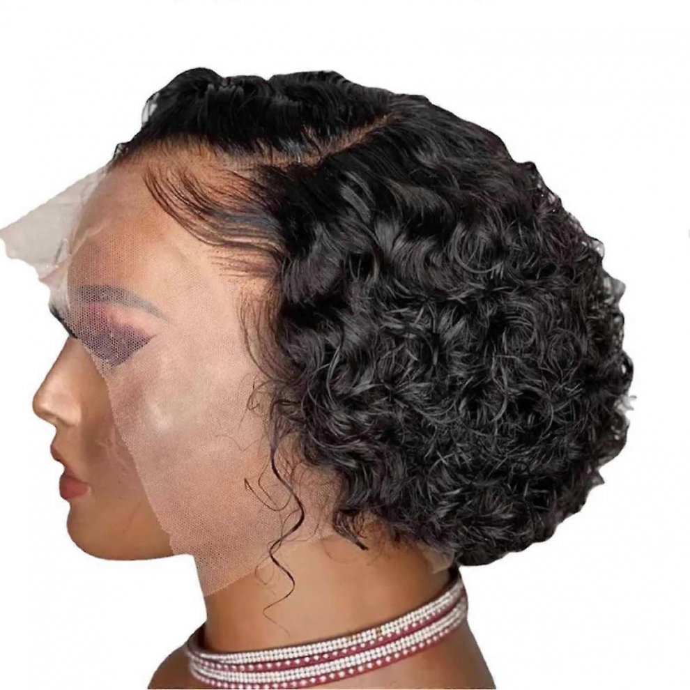 Unisex Short Small Curly Hair Wigs African-Style Wig Synthetic Fluffy Short Wigs For Girls Daily Use Hair Styling
