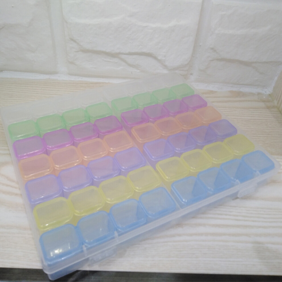 56 Holes Nail Dill Bit Storage Box Holder