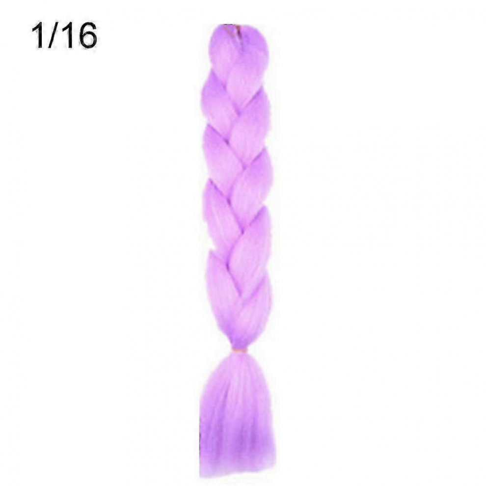 Ombre Color Synthetic Kanekalon Women's Large Crochet Braiding Hair Extensions