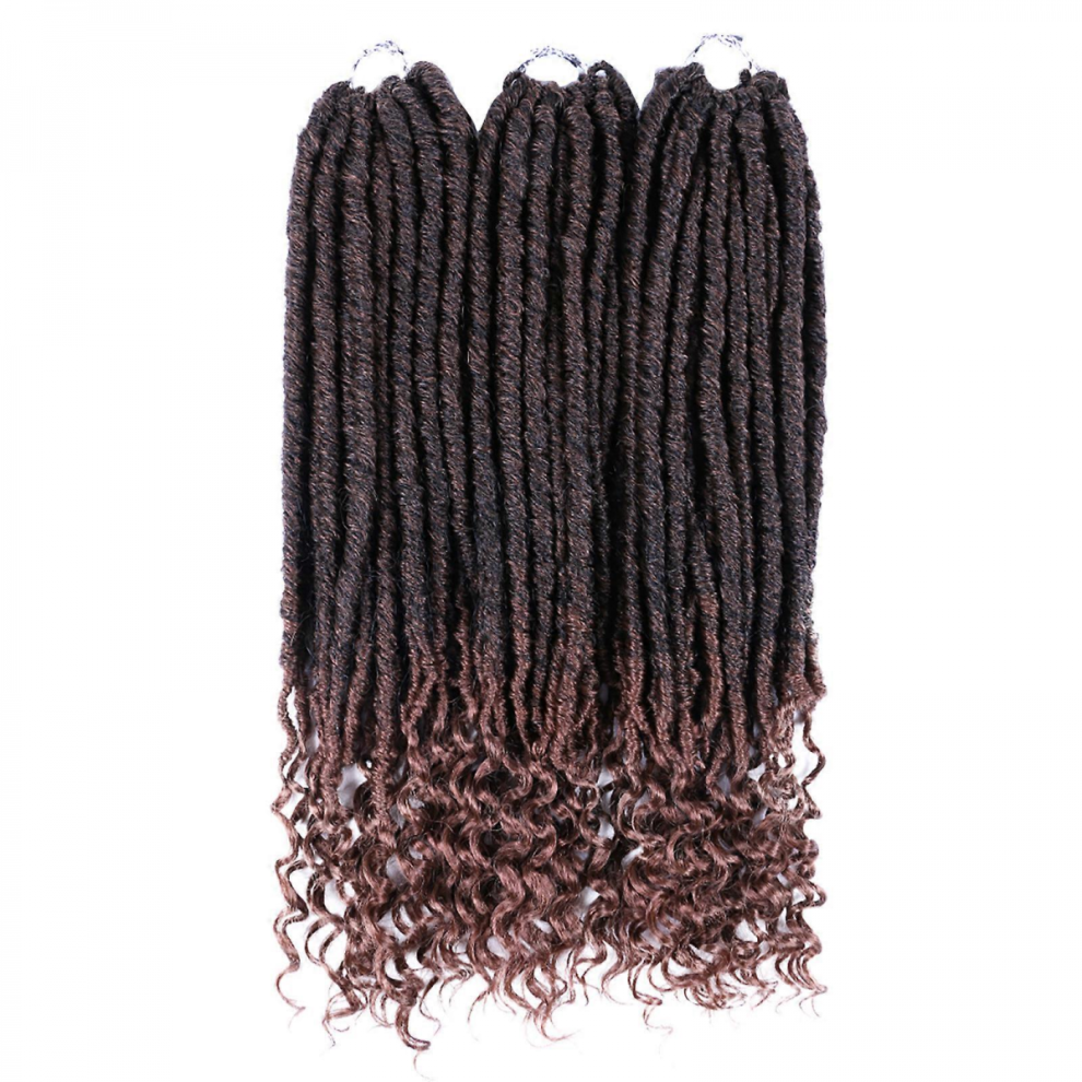 Unisex Lady Curly Hair Â Dirty Braid Crochet Wig