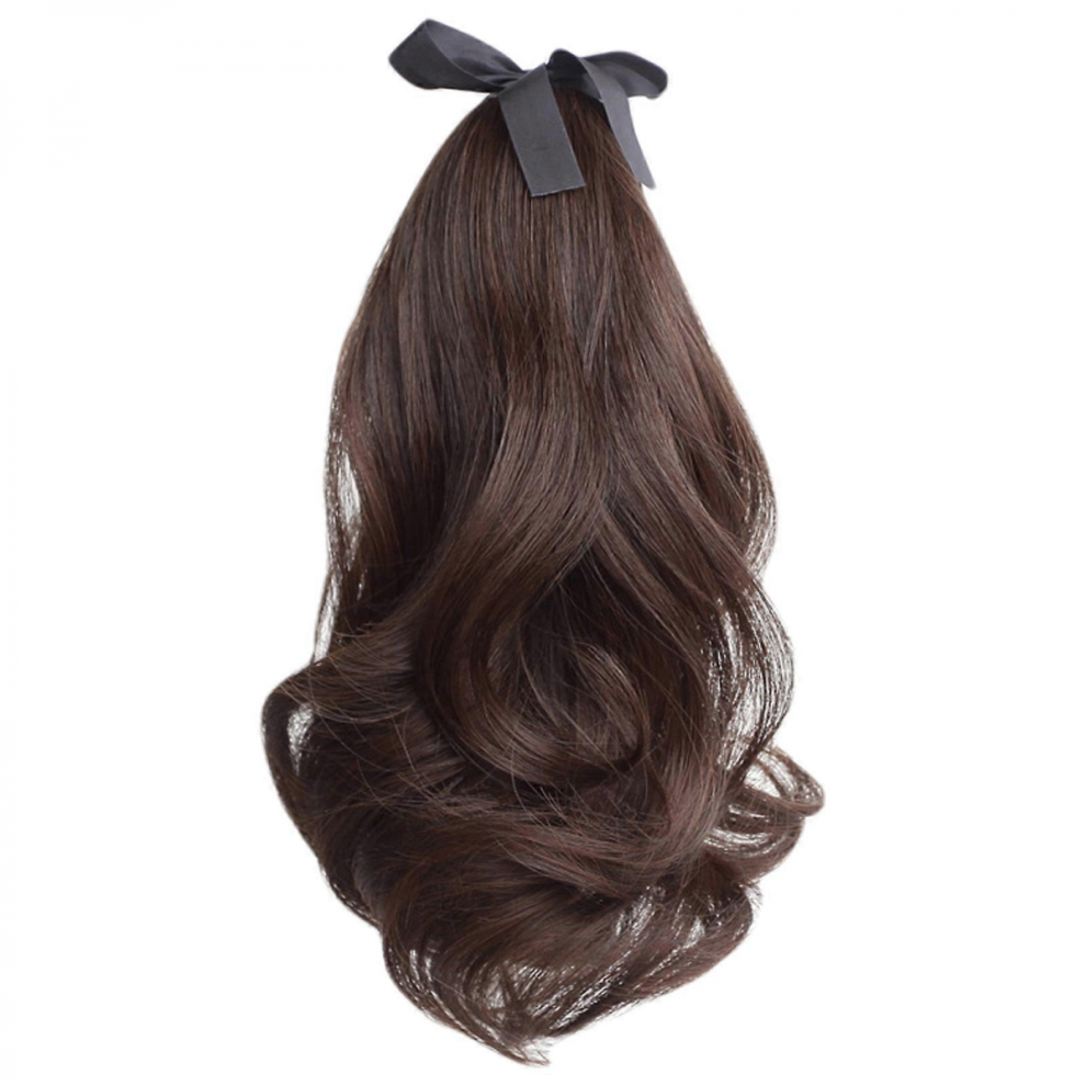 Unisex Girls Synthetic Hairpiece Hair Extensions Curly Wigs For Cosplay Street Photography Synthetic Hairpiece For Coser Style 8