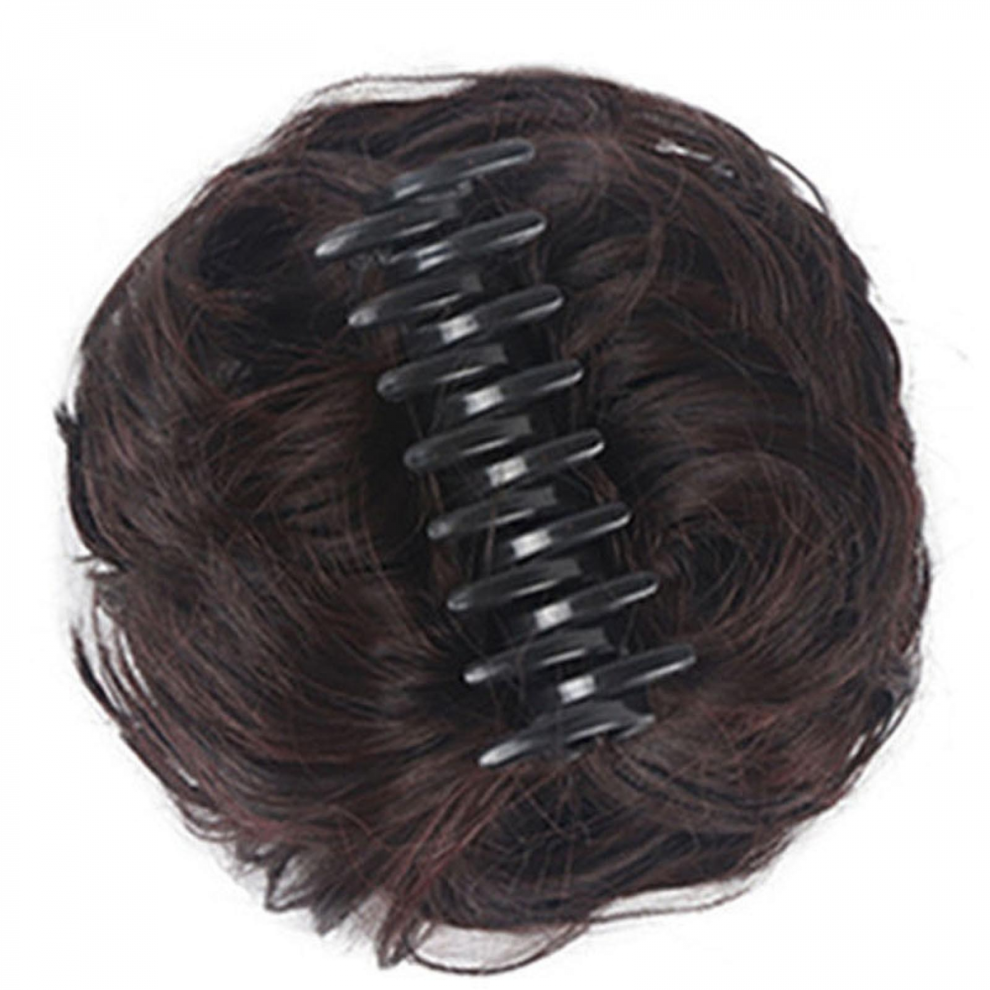 Messy Bun Easy Clip Wig female grasping Clip HairNatural Hair Curler
