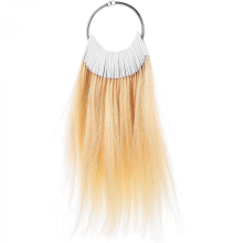 30pcs Human Hair Color Rings Testing Hair Color Samples Real Human Hair Color Charts