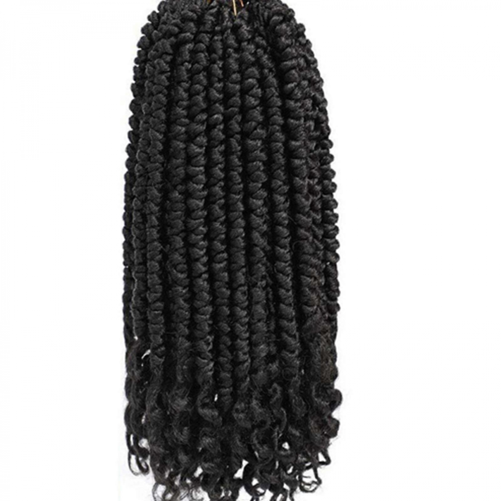 Unisex Stylish 12 Strand Braided Hair Extension Dreadlock Ponytail Holder Hairband For Music Festival And Senegalese Women Wear D