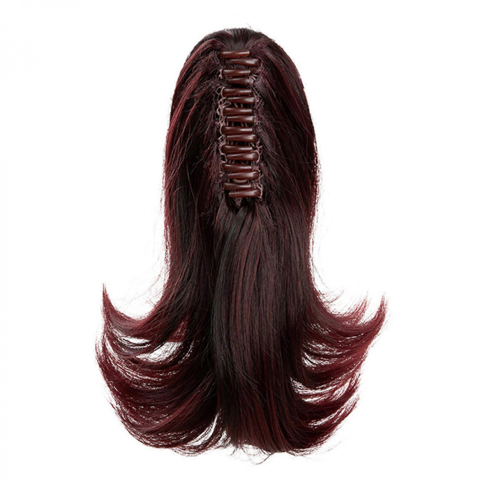 Unisex Women Curly Synthetic Ponytail Extension Hairpiece With Claw Clip For Quick Hairstyles Various Occasn Outfit Hair Clip Style 9