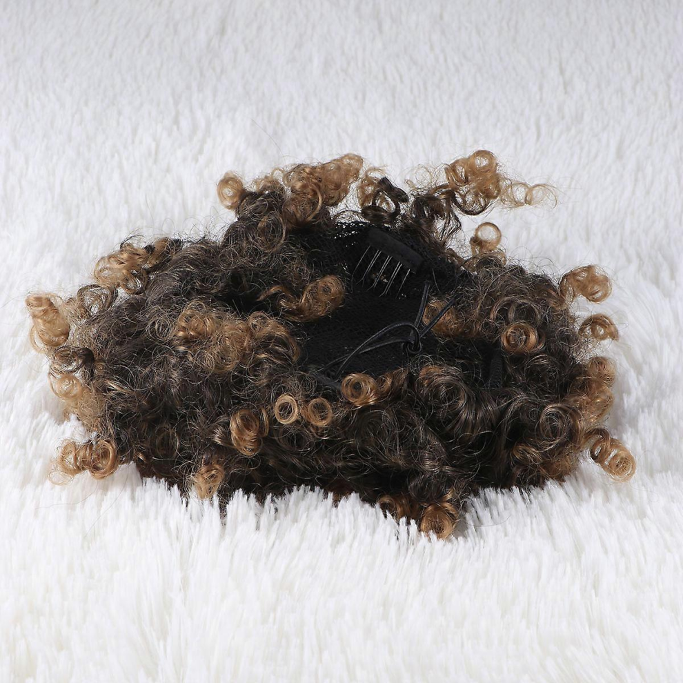 Fake Hair, Caterpillar Wig for Volume Enhancement, Resistant to Heat Damage