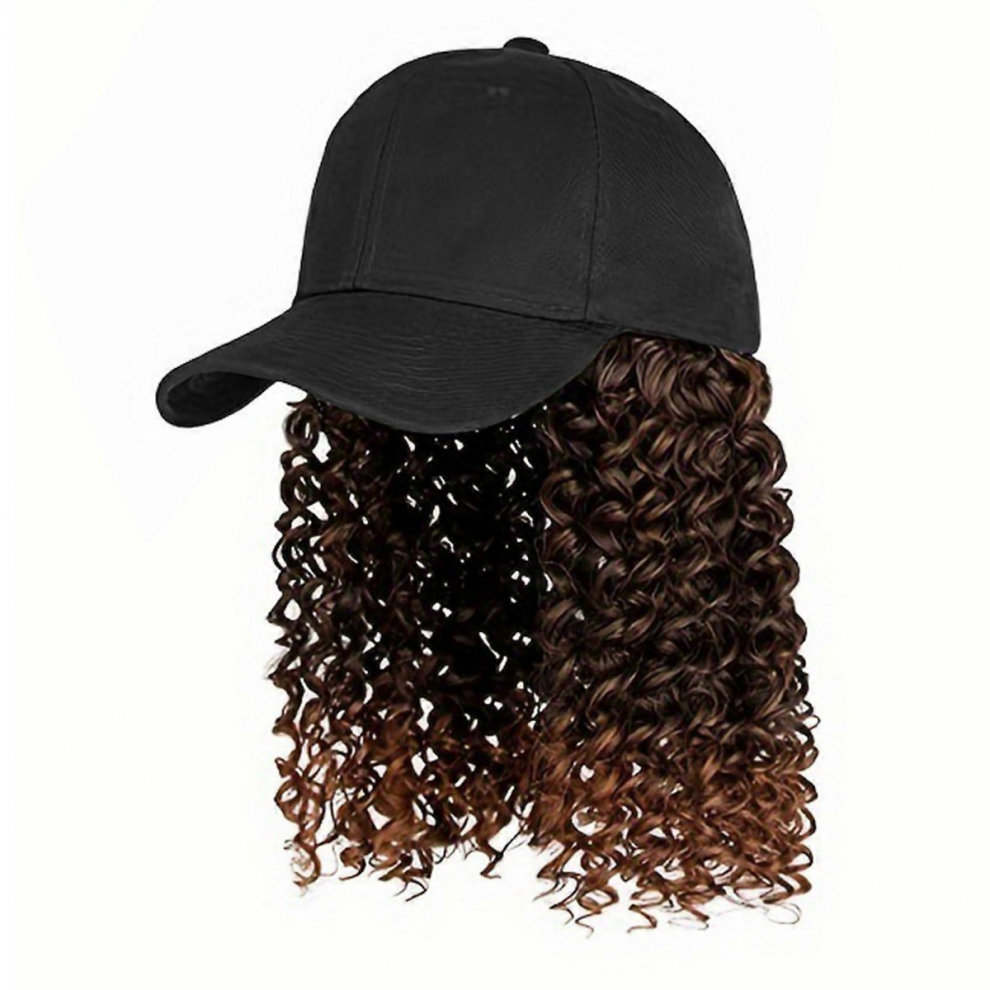 Hat Wig for Women Simple Style Lightweight DIY Styling Wig for Themed Party