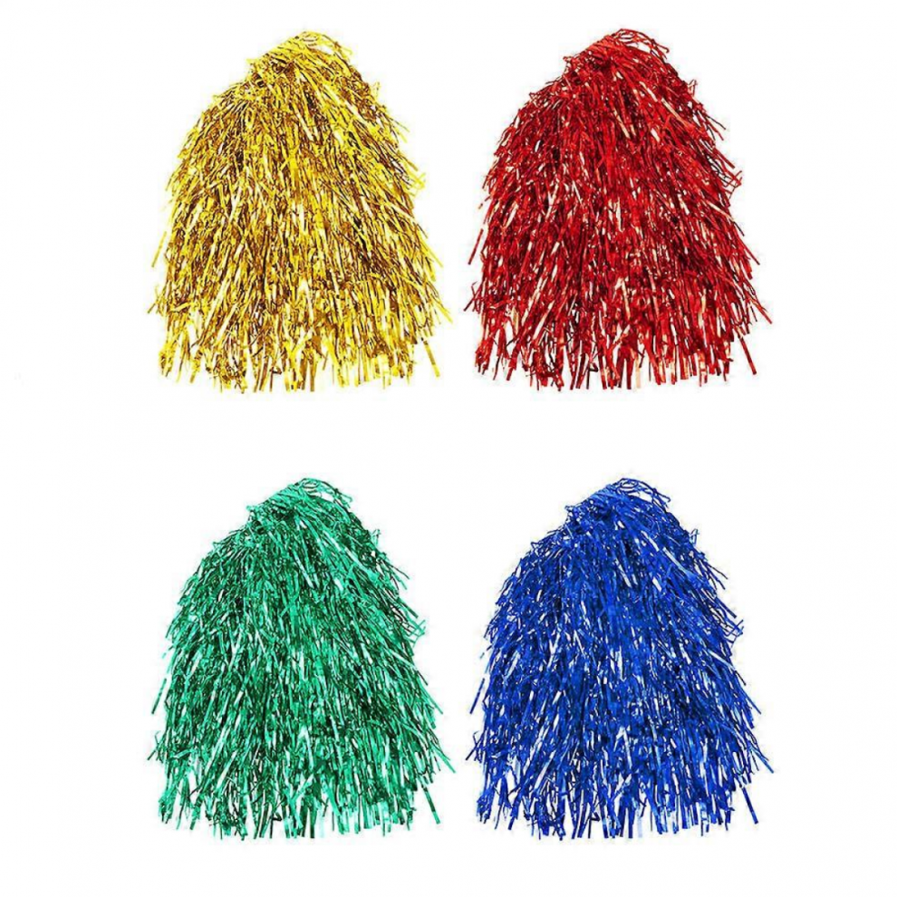 Colourful Wigs Heat Resistant Masquerade Costume Cosplay Women Daily Wear 4Pcs