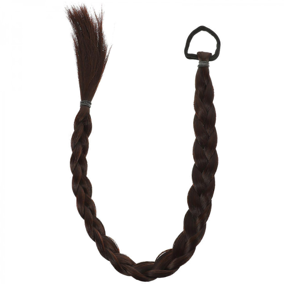 Hair Braid Extensions High Temperature Fiber Braided Ponytail For Women Concerts Weddings 60X8CM 1Pcs