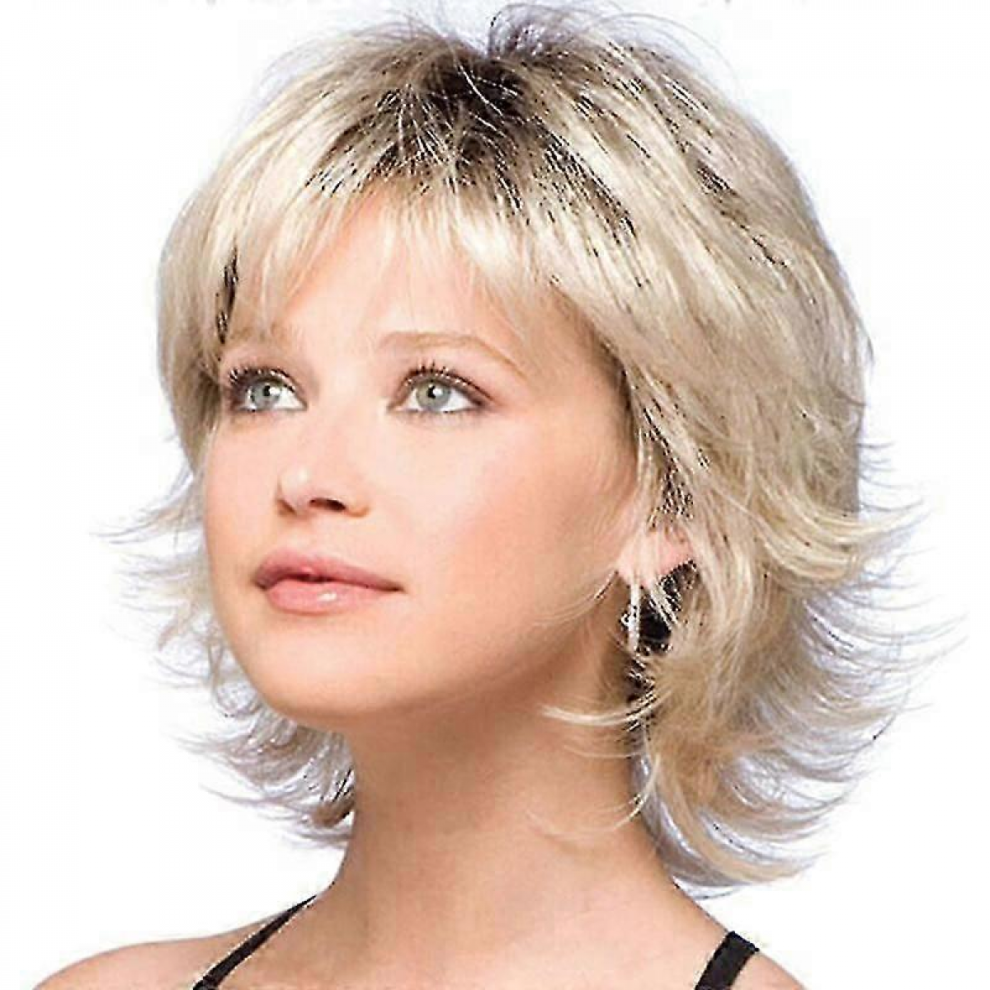 Short Wavy Wig Ombre Style for Women