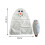 Unfolded 90 X 103 cm Christmas Tree Cover White 12