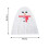 Unfolded 90 X 103 cm Christmas Tree Cover White 4