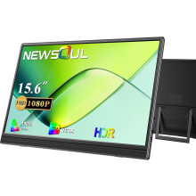 Newsoul Portable Monitor 15.6 1080P IPS Display Ultra Slim Screen