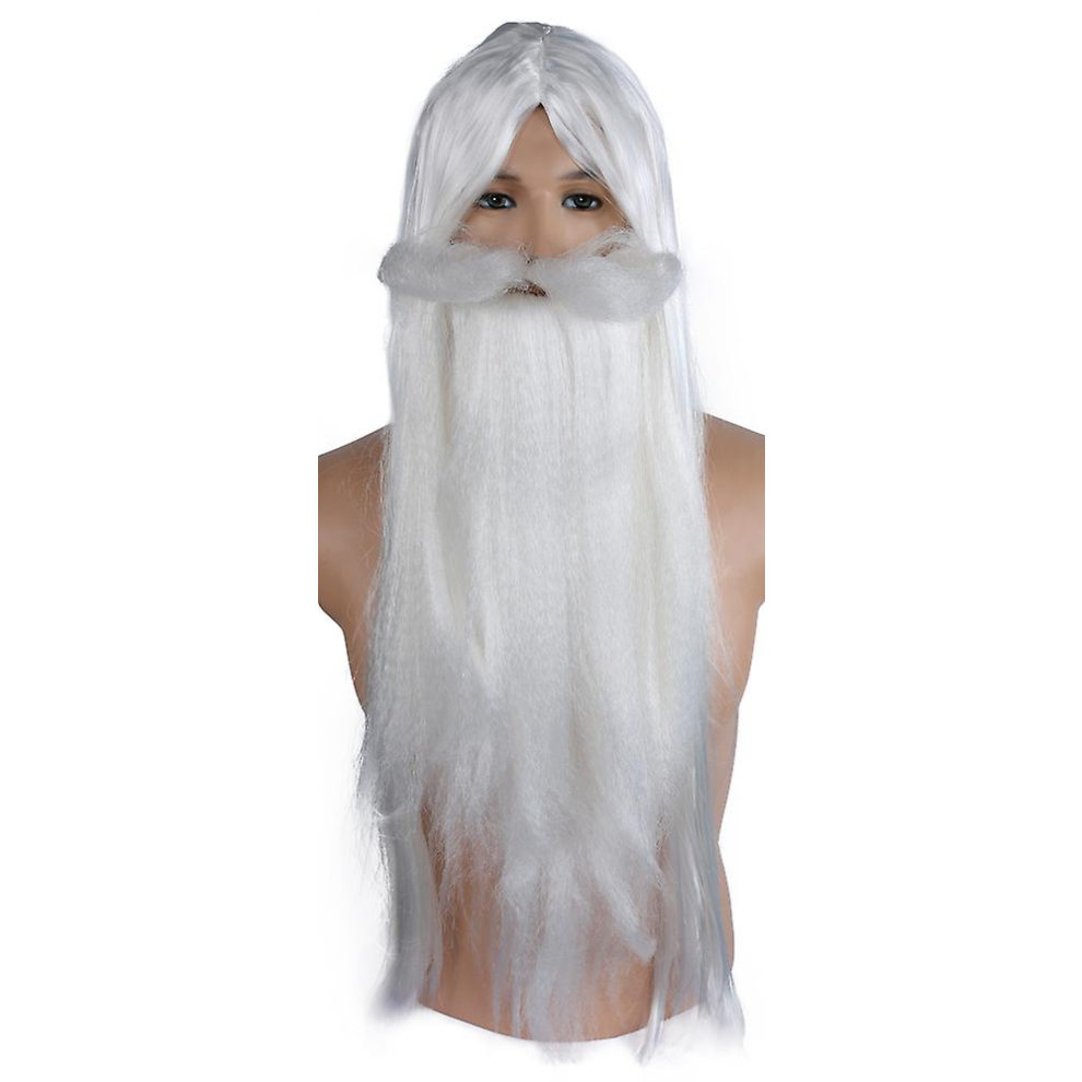 Wizard Wig & Beard Set