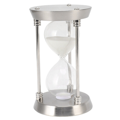 Metal Hourglass Sand Timer Decorative Vintage High 1