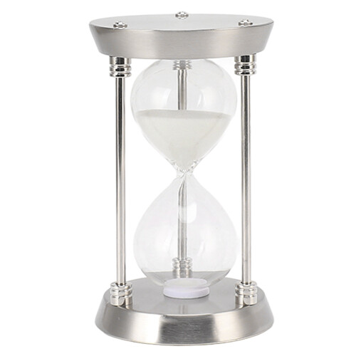 Metal Hourglass Sand Timer Decorative Vintage High