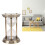 Metal Hourglass Sand Timer Decorative Vintage High 12