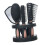 Set aus 5 professionellen Haarbürsten, Spiegel-Styling-Tools, in 4 Farben 1