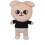 8pcs Plushible Rag Doll Washable Fabric Bodied 7