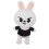 8pcs Plushible Rag Doll Washable Fabric Bodied 8