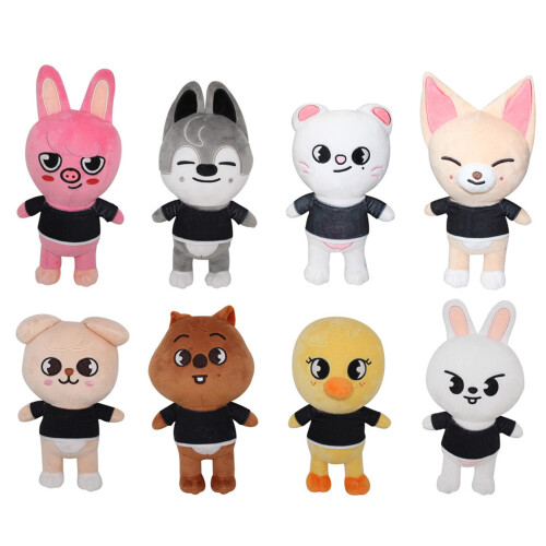 8pcs Plushible Rag Doll Washable Fabric Bodied 1