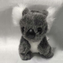 (S, Grey) Plush Doll Cute Soft Simulation Koala Bear Plush Toy Stuffed Koala for Kids
