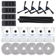 For X2 Omni Robot Vacuum Main Side Brush Hepa Filter Mop Cloth Dust Bags Accessories s