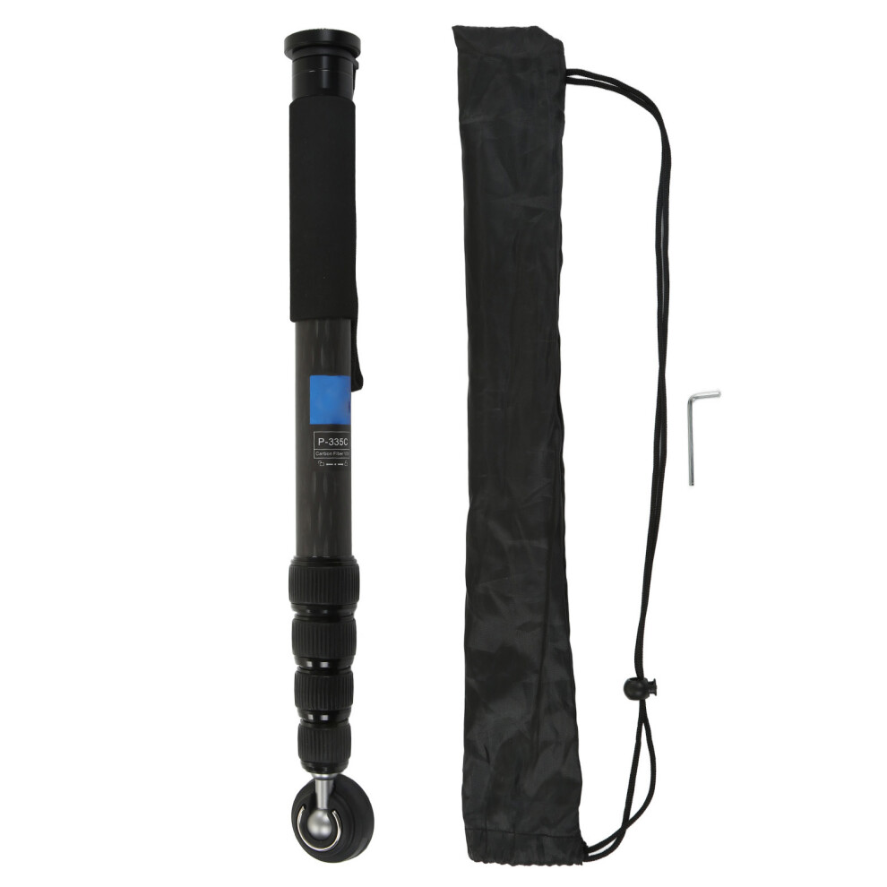 P335c Portable Carbon Fiber Monopod 5 Sections 8130196158314