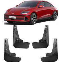 Genuine Front & Rear Splash Guards Mud Flaps for 2022-2025 Hyundai Ioniq 6
